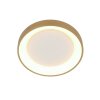 Steinhauer lights Ringlede ceiling light LED gold, 1-light source