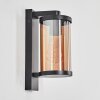 Telhada outdoor light, outdoor wall light black, 1-light source