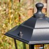 Loria outdoor light, lamp post, path light black, 3-light sources