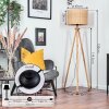 Cavaca floor lamp Ecru, black, 1-light source