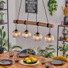 Koyoto hanging light, globe light, pendant light Ecru, black, 4-light sources