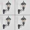 Lavajo outdoor light, outdoor wall light black, 1-light source, Motion sensor