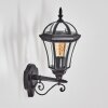 Lavajo outdoor light, outdoor wall light black, 1-light source