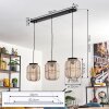 Boudou hanging light, pendant light black, 3-light sources