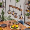 Koyoto hanging light, globe light, pendant light Ecru, black, 4-light sources