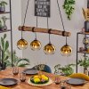 Koyoto hanging light, globe light, pendant light Ecru, black, 4-light sources