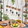 Koyoto hanging light, globe light, pendant light Ecru, black, 5-light sources