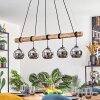 Koyoto hanging light, globe light, pendant light Ecru, black, 5-light sources