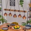 Koyoto hanging light, globe light, pendant light Ecru, black, 5-light sources