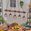 Koyoto hanging light, globe light, pendant light Ecru, black, 5-light sources