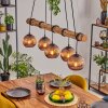 Koyoto hanging light, globe light, pendant light Ecru, black, 5-light sources