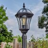 Lavajo outdoor light, lamp post, path light black, 1-light source