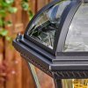 Lavajo outdoor light, lamp post, path light black, 1-light source