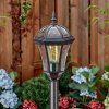 Lavajo outdoor light, path light black, 1-light source