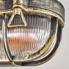 Godel outdoor ceiling light, ceiling light gold, black, 1-light source