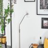 Warga globe light, floor lamp matt nickel, 1-light source