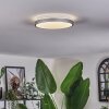 Stenaljung ceiling light, Panel LED silver, 1-light source