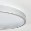 Stenaljung ceiling light, Panel LED silver, 1-light source