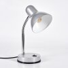 Werup table lamp, Reading light silver, 1-light source