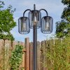 Lejonbacken outdoor light, lamp post, path light black, 3-light sources