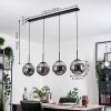 Gastor hanging light, globe light, pendant light Smoke-coloured, 4-light sources