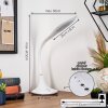 Toggerbo desk lamp, table lamp, Reading light LED white, 1-light source