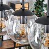 Gastor hanging light, globe light, pendant light clear, 5-light sources