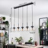 Gastor hanging light, globe light, pendant light clear, 5-light sources