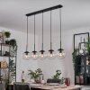 Gastor hanging light, globe light, pendant light clear, 5-light sources