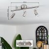 Gropptorp ceiling light, ceiling spotlight LED matt nickel, 3-light sources