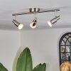 Gropptorp ceiling light, ceiling spotlight LED matt nickel, 3-light sources