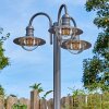 Elima outdoor light, lamp post, path light anthracite, 3-light sources