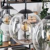 Gastor hanging light, globe light, pendant light clear, 4-light sources