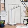 Munkdrup table lamp, Reading light LED white, 1-light source