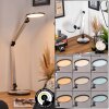 Aldeias desk lamp, table lamp, Reading light LED black, silver, 1-light source