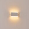 Gamas outdoor wall light, wall light white, 1-light source