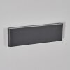 Gamas outdoor wall light, wall light, wall spotlight anthracite, 1-light source