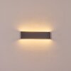 Gamas outdoor wall light, wall light, wall spotlight anthracite, 1-light source