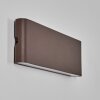 Gamas outdoor wall light, bathroom light, wall light, wall spotlight rust-coloured, 1-light source