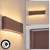 Gamas outdoor wall light, bathroom light, wall light, wall spotlight rust-coloured, 1-light source