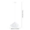 Eglo lights DOLWEN hanging light white, 1-light source