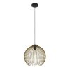 Eglo lights VENEZUELA hanging light gold, black, 1-light source