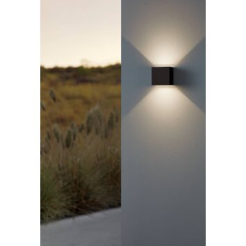 Eglo lights Eglo outdoor light LED black, 2-light sources