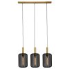 Lucide lights CORINA pendant light brass, 3-light sources