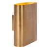 Lucide lights OVALIS wall light brass, 2-light sources