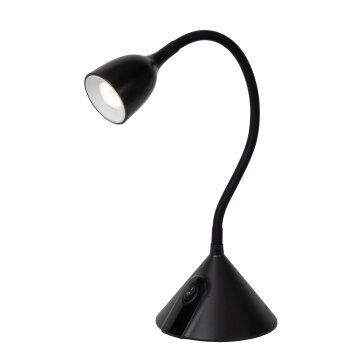 Lucide lights MILO desk lamp LED black, 1-light source