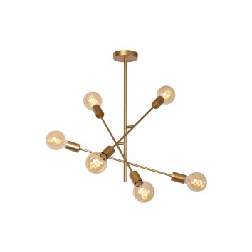 Lucide lights LESTER ceiling light gold, 6-light sources