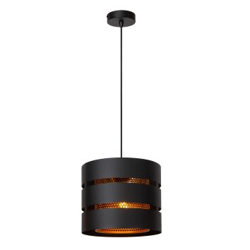 Lucide lights ROSAS pendant light black, 1-light source