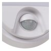 Lucide lights IR outdoor wall light LED white, 1-light source, Motion sensor