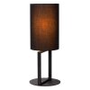 Lucide lights HERMAN table lamp black, 1-light source